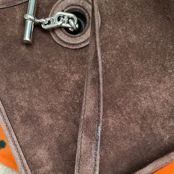 Hermes Vespa Messenger Bag in Suede - Picture 3 of 11